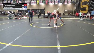 132 lbs Cons. Round 2 - Brysen Loerts, Ironhawk Wrestling Academy vs Gabe Kingery, Iowa