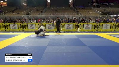 NYAMDORJ KHAYANKHARVAA vs EDGAR KOJI KOBAYASHI 2022 Pan Jiu Jitsu IBJJF Championship