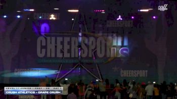 Crush Athletics - Grape Crush [2026 L1.1 Junior - PREP - D2 Day 1] 2026 CHEERSPORT National All Star Cheerleading Championship