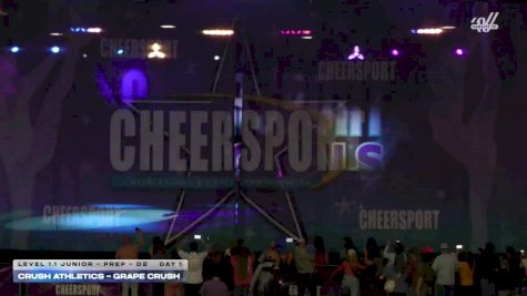 Crush Athletics - Grape Crush [2026 L1.1 Junior - PREP - D2 Day 1] 2026 CHEERSPORT National All Star Cheerleading Championship