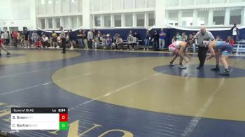 165 lbs Consi Of 16 #2 - Bryant Green, Pitt-Johnstown -Unattached vs Coy Bastian, Bucknell - Unattached