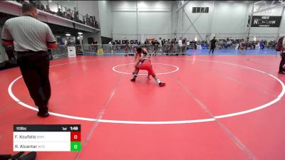 113 lbs Round Of 16 - Fotis Koufalis, Empire Wrestling Academy vs Riley Alcantar, Wyoming Seminary