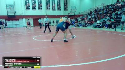 197 lbs Cons. Semi - Nic Sigrah, Treasure Valley Community College vs Armand Brinlee, Unattached
