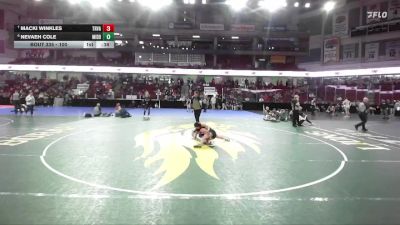 100 lbs Cons. Round 3 - Macki Winkles, Tri-Valley vs Nevaeh Cole, Middleton