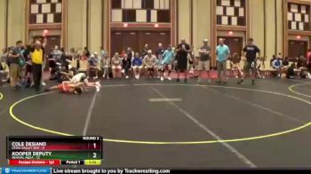 78 lbs Round 2 (6 Team) - Kooper Deputy, Revival Aqua vs Cole Desiano, Steel Valley Red