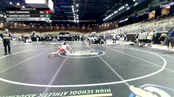 120 lbs Cons. Round 1 - Enzo Carrazana, Doral Academy vs Andreo Manlove, South Effingham