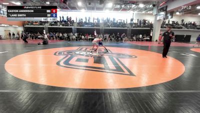 106 lbs Quarterfinal - Easton Anderson, Nebraska Wrestling Academy vs Lane Smith, Savannah