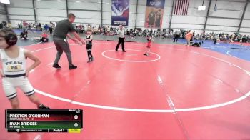 48 lbs Rd# 3 12:00pm Friday - Ryan Bridges, PA Gold vs Preston O`Gorman, Nebraska Elite