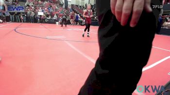 100 lbs Semifinal - Liam Crary, Bristow Wrestling vs Jemma Patteson, IRONMEN Wrestling Club