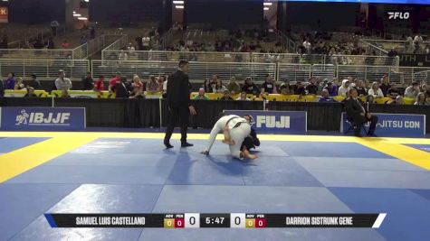 Darrion Sistrunk Gene vs Samuel Luis Castellano 2025 Pan Jiu Jitsu IBJJF Championship