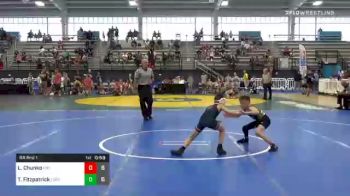 65 lbs Prelims - Luke Chunko, Grit Mat Club Elem vs Tommy Fitzpatrick, Empire Wrestling Academy Elem