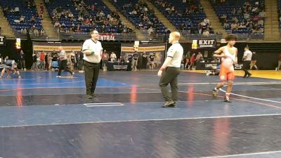 140 lbs Semifinal - Tyheime Bell, Shippensburg vs Kellen McPeake, Keystone Oaks