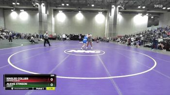 235 lbs Semifinal - Alexis Stinson, Liberty vs Kinslee Collier, Edmond North