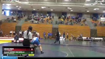 220 lbs Cons. Round 1 - Isaiah Gomez Escamilla, Rancho Bernardo vs Aidan Meek, Vista Murrieta