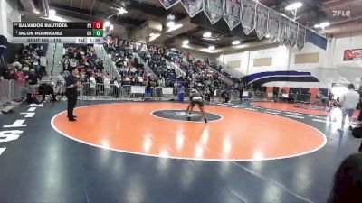 126 lbs Quarterfinal - Salvador Bautidta, Palm Desert vs Jacob Rodriguez, Clovis North
