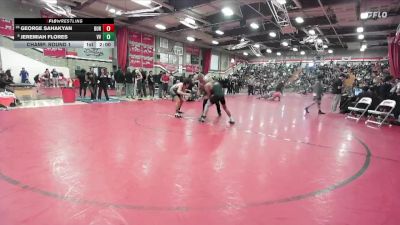 150 lbs Champ. Round 1 - George Sahakyan, Burbank vs Jeremiah Flores, Victor Valley