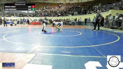 100 lbs Quarterfinal - Brock Argo, Husky Wrestling Club vs Cam Whitnah, Harrah