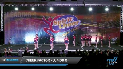 Cheer Factor - JUNIOR X [2023 L5 Junior Coed 01/08/2023] 2023 Spirit Cheer Super Nationals