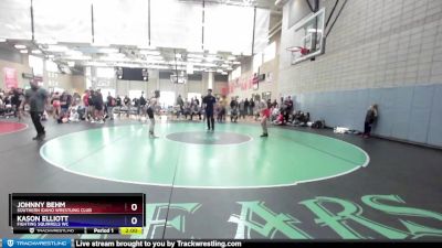 106 lbs Round 1 - Johnny Behm, Southern Idaho Wrestling Club vs Kason Elliott, Fighting Squirrels WC