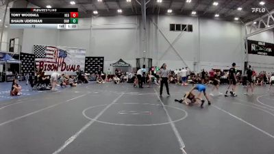 72 lbs Round 2 (4 Team) - Tony Woodall, New England Gold vs Shaun Uderman, Broad Axe White