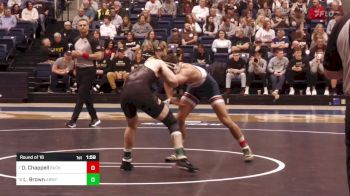 141 lbs Round Of 16 - Dylan Chappell, Bucknell vs Logan Brown, Army West Point