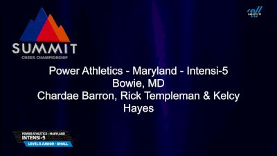 Power Athletics - Maryland - Intensi-5 [2025 L5 Junior - Small Finals] 2025 The Summit