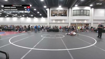 130 lbs Cons. Sub-rd Of 16 - Arianna Garcia, Gladiator Wrestling vs Rebecca Mashian, Youth Impact Center