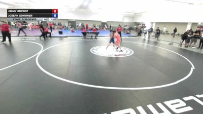 126 lbs Cons. Sub-semis - Jimmy Jimenez vs Joseph Gonthier