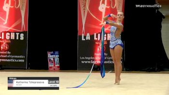 Katherina Tcheprasova - Ribbon, RHAM - 2020 LA Lights Tournament of Champions