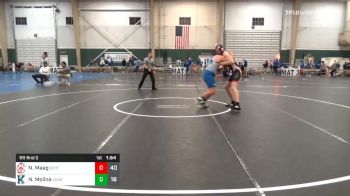 220 lbs Prelims - Nick Maag, Scottsbluff High School vs Noah Molina, Kearney High School JV
