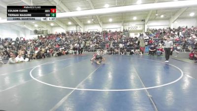 138B lbs Cons. Quarters - Colson Clegg, American Fork vs Tiernan Maguire, Viewmont