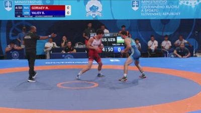 72 kg 1/2 Final - Mingiian Goriaev, Russia vs Behruzbek Valiev, Uzbekistan