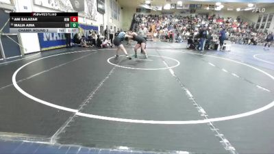 190 lbs Champ. Round 2 - Ani Salazar, Hemet vs Malia Aina, Liberty (Winchester)