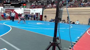 100 lbs Cons. Round 1 - Ashley DeBusk, Hobart vs Demi Roney, North Central