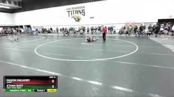120 lbs Champ. Round 3 - Ethan Bast, West Bend West vs Mason Malnory, Omro