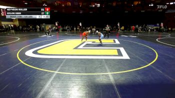 125 lbs Round Of 16 - Keyveon Roller, Virginia vs Gylon Sims, The Citadel