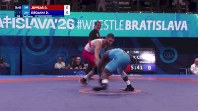57 kg Qualif. - Danoush Jowkar, Great Britain vs Dunia Sibomana, Congo DR