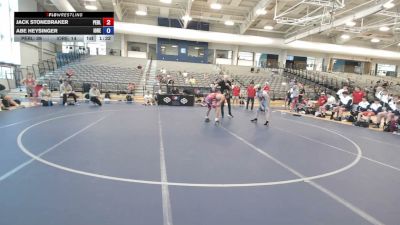 120 lbs Jack Stonebraker, Pennsylvania Blue vs Abe Heysinger, Iowa Red
