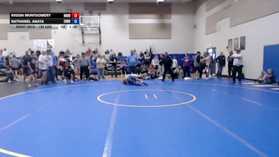 138 lbs Champ. Round 2 - Riggin Montgomery, Brothers Of Steel Wrestling Club vs Nathaniel Anaya, 208 Badgers Wrestling Club