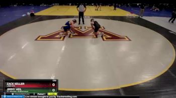 170 lbs Cons. Round 1 - Zack Keller, Lake City vs Jimmy Heil, St. Michael-Albertville