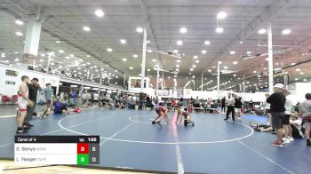 108 lbs Consi Of 4 - Gabe Benyo, Mat Assassins vs Lucas Yeager, Superior Elite