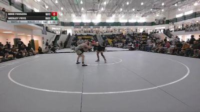 138 lbs 2nd Wrestleback (16 Team) - Wesley Frye, Ware County vs Mike Favazza, Wayne County HS