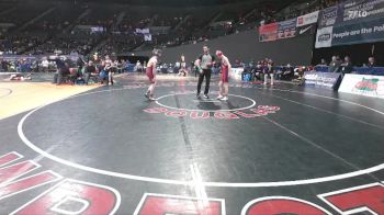 5A Boys 106 lbs Champ. Round 1 - Michael Foubert, Lebanon Boys vs Tate Lawrence, Redmond Boys