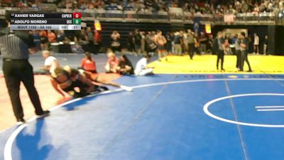 5A 165 lbs Cons. Round 1 - Xavier Vargas, Amarillo Caprock vs Adolfo Moreno, Dallas South Oak Cliff
