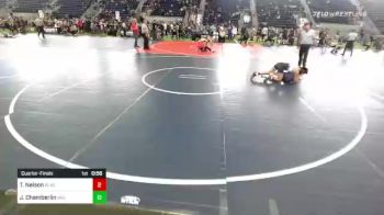 113 lbs Quarterfinal - Trent Nelson, BlackCat WC vs Joseph Chamberlin, Vail Wr Ac