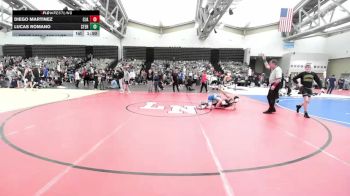 110-I lbs Quarterfinal - Diego Martinez, CJA vs Lucas Romano, Sterling