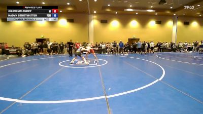 126 lbs Champ. Round 1 - Julien Melendez, Maine vs Hadyn Strittmatter, Pennsylvania
