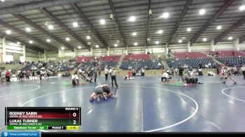 185 lbs Round 5 - Rodney Sabin, Uintah Jr High Wrestling vs Lukas Turner, Uintah Jr High Wrestling