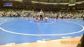 60 lbs Round Of 16 - Haze Mashburn, Collinsville Cardinal Youth Wrestling vs Dylan Messiha, Sunkist Kids Monster Garage