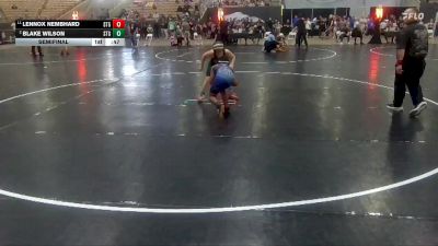 103 lbs Semifinal - Lennox Nembhard, Iron Knights vs Blake Wilson, Williamson Co Wrestling Club